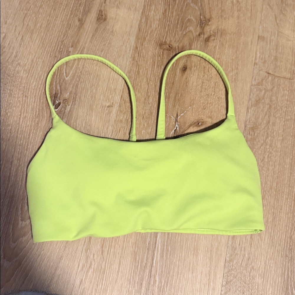Wunder Train Strappy Racer Bra Size 6